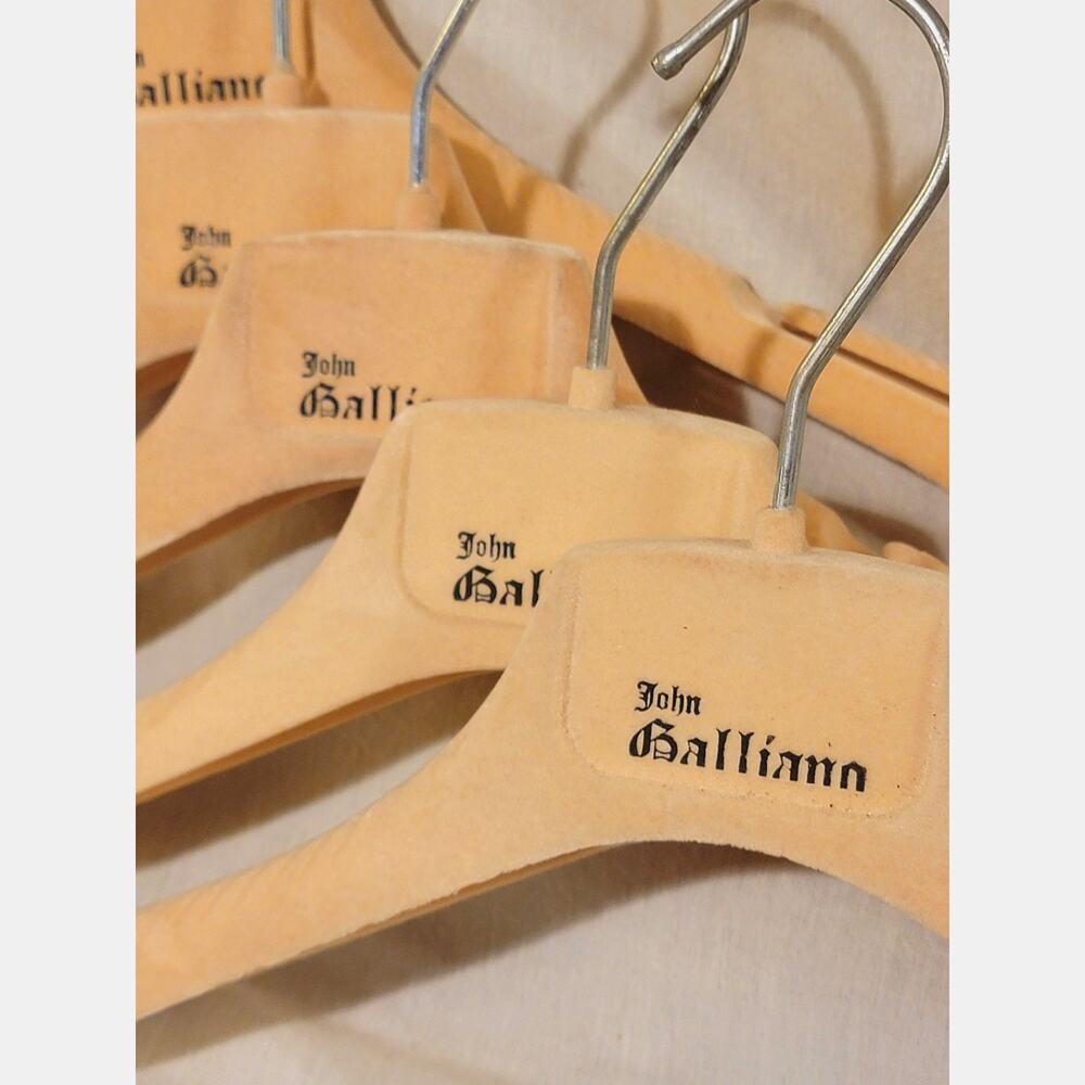 5 Authentic John Galliano Hangers